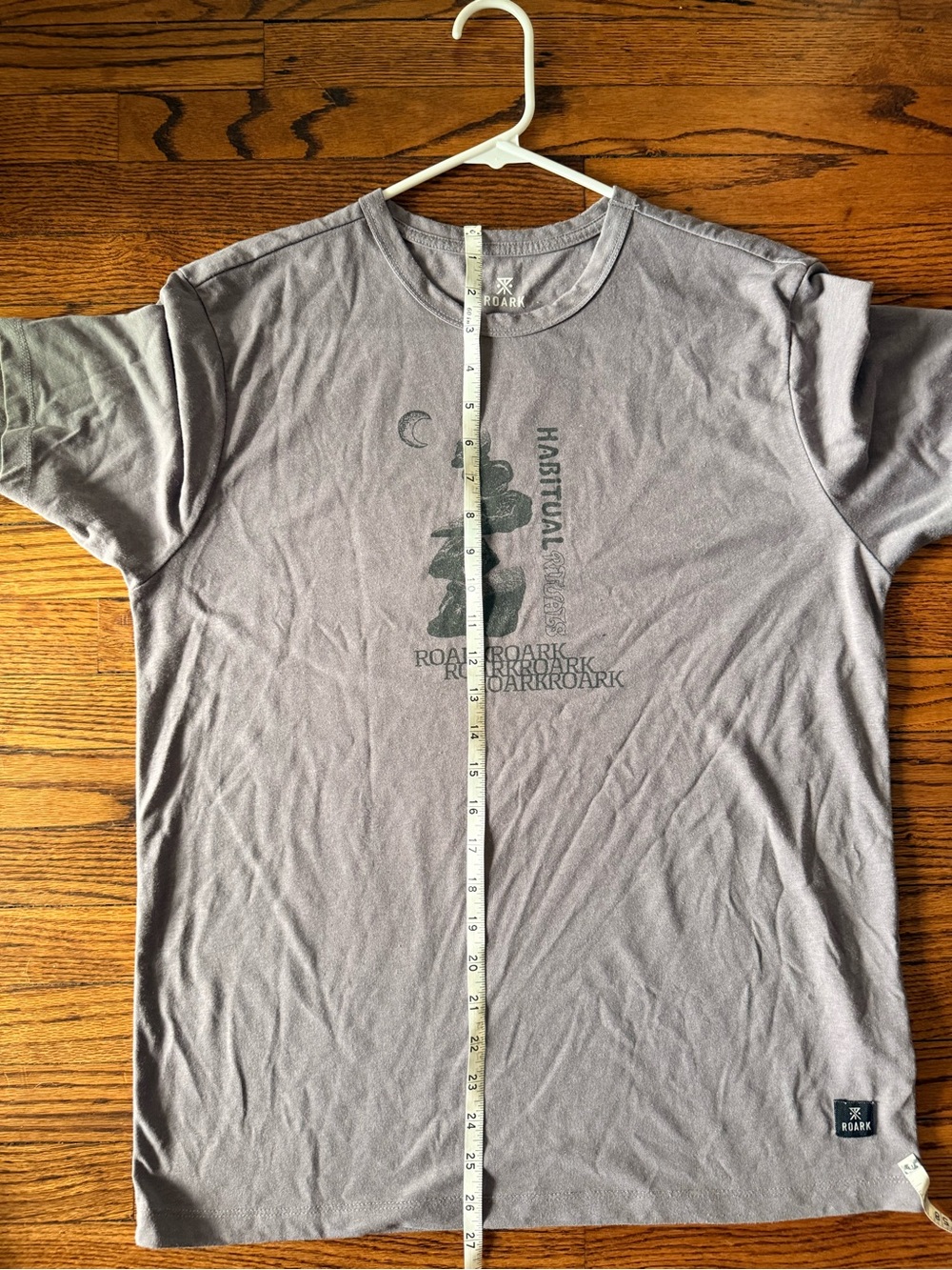 Roark Run Amok Men’s Gray Graphic T-Shirt
